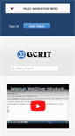 Mobile Screenshot of gcrit.com